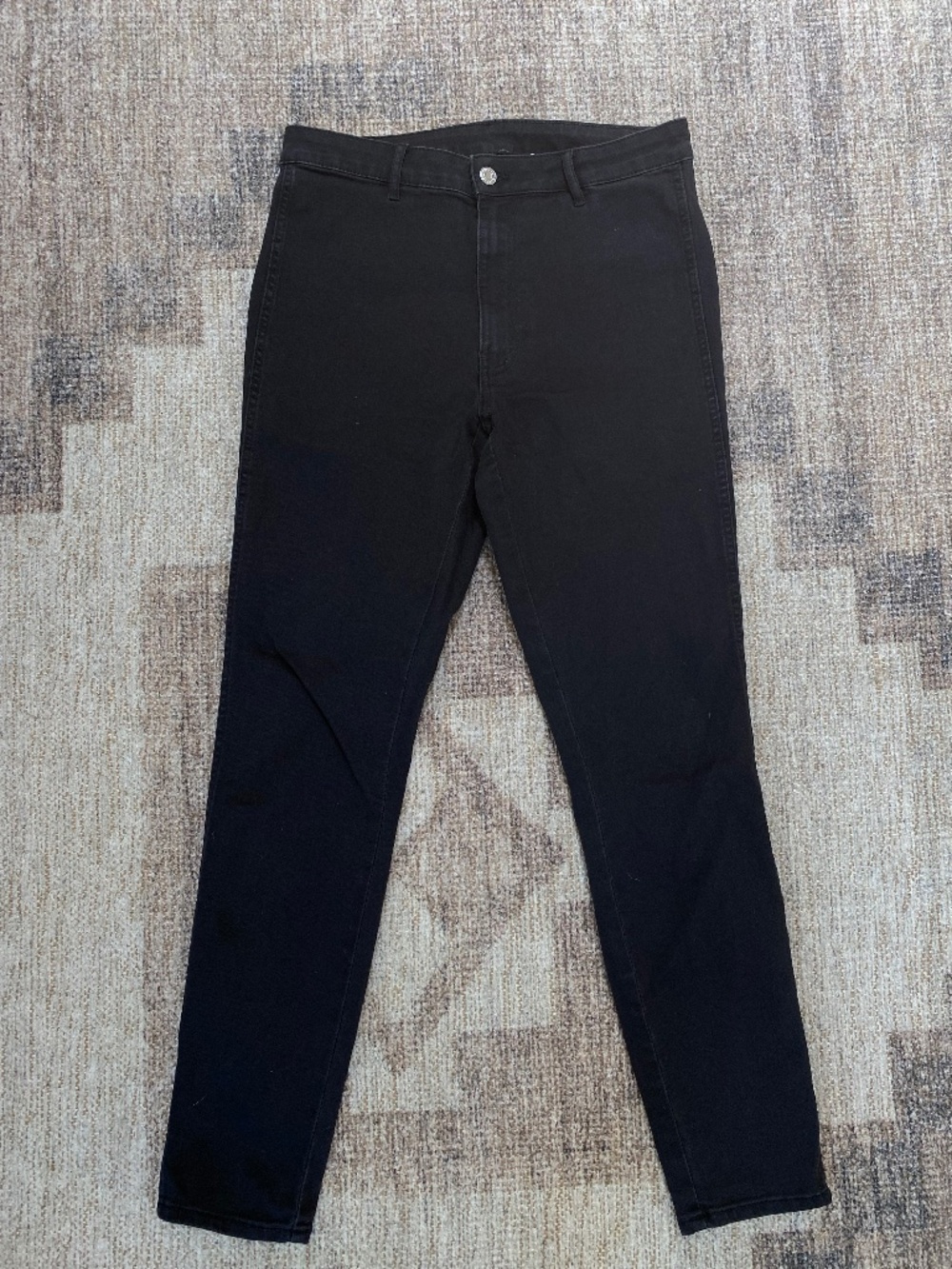 H&M Black High Waisted Skinny Jeans